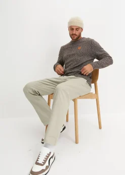 Homme bonprix Pulls & Gilets|Pull col rond en coton mélangé