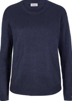 bonprix Pull col rond en maille|Femme Maille|Basiques