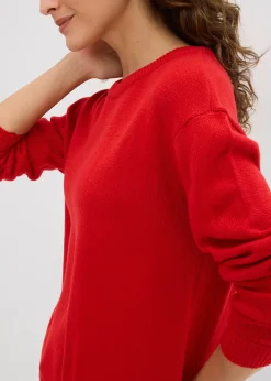 bonprix Pull col rond en maille|Femme Maille|Basiques