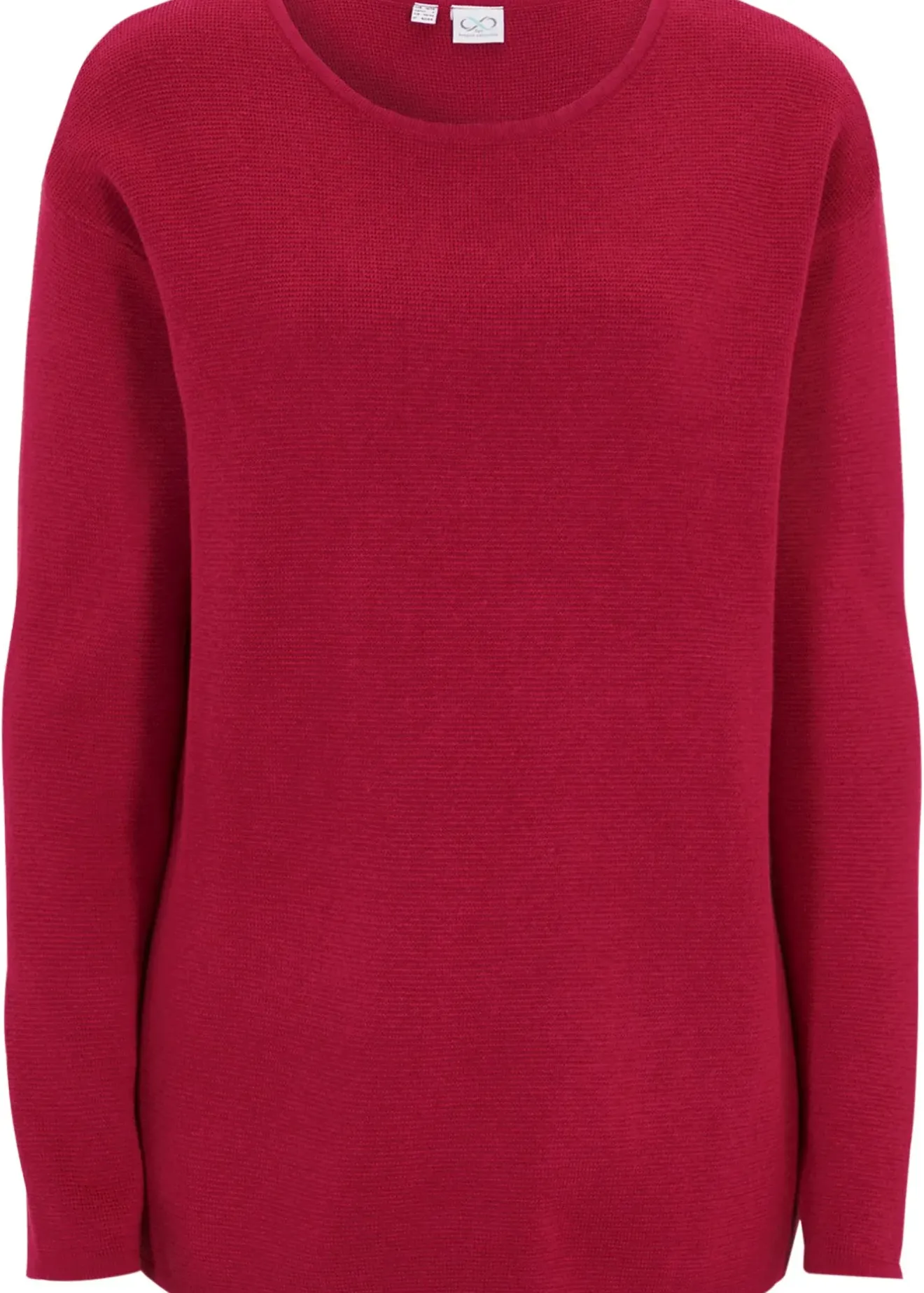 Femme bonprix Maille|Pulls & Gilets|Pull col rond en maille milano côtelée