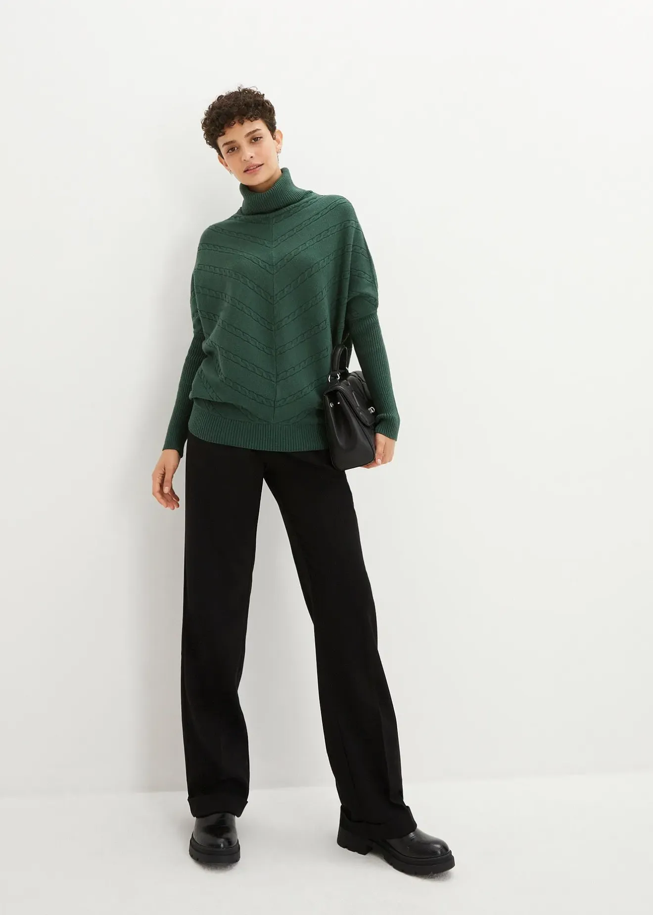 bonprix Pull col roulé|Femme Maille|Pulls & Gilets