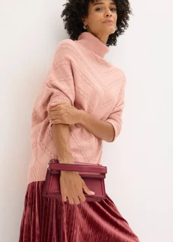 Femme bonprix Maille|Pulls & Gilets|Pull col roulé