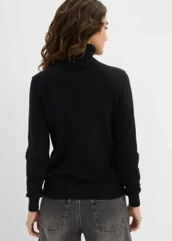 bonprix Pull col roulé|Femme Maille|Basiques