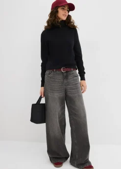 bonprix Pull col roulé|Femme Maille|Basiques