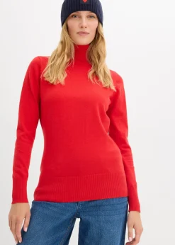 bonprix Pull col roulé basique|Femme Maille|Basiques