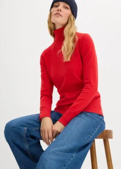 bonprix Pull col roulé basique|Femme Maille|Basiques