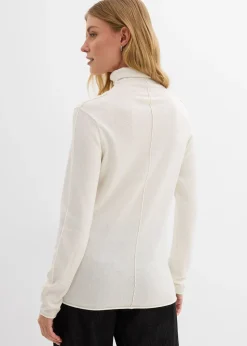 bonprix Pull col roulé doux|Femme Maille|Pulls & Gilets