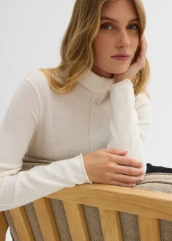 bonprix Pull col roulé doux|Femme Maille|Pulls & Gilets