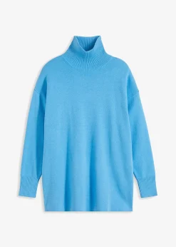 bonprix Pull côtelé 100% coton|Femme Maille|Pulls & Gilets