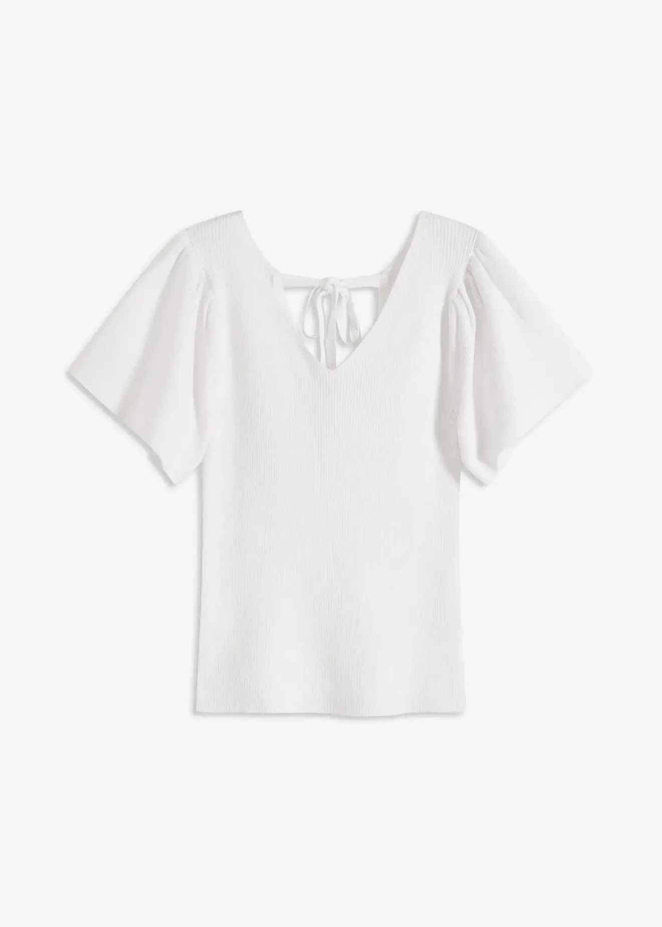 bonprix Pull côtelé en viscose mélangée|Femme Maille|Pulls & Gilets