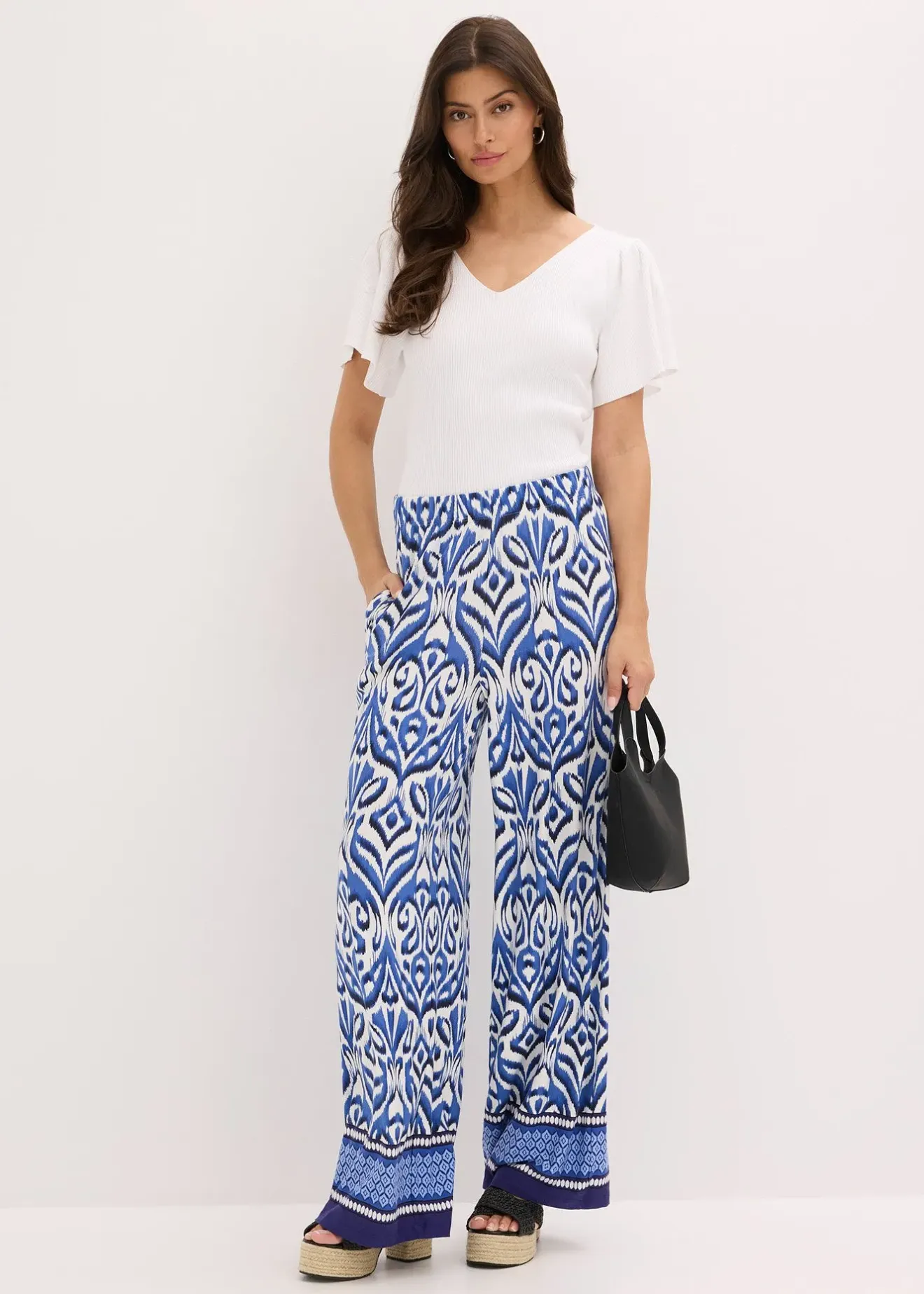 bonprix Pull côtelé en viscose mélangée|Femme Maille|Pulls & Gilets