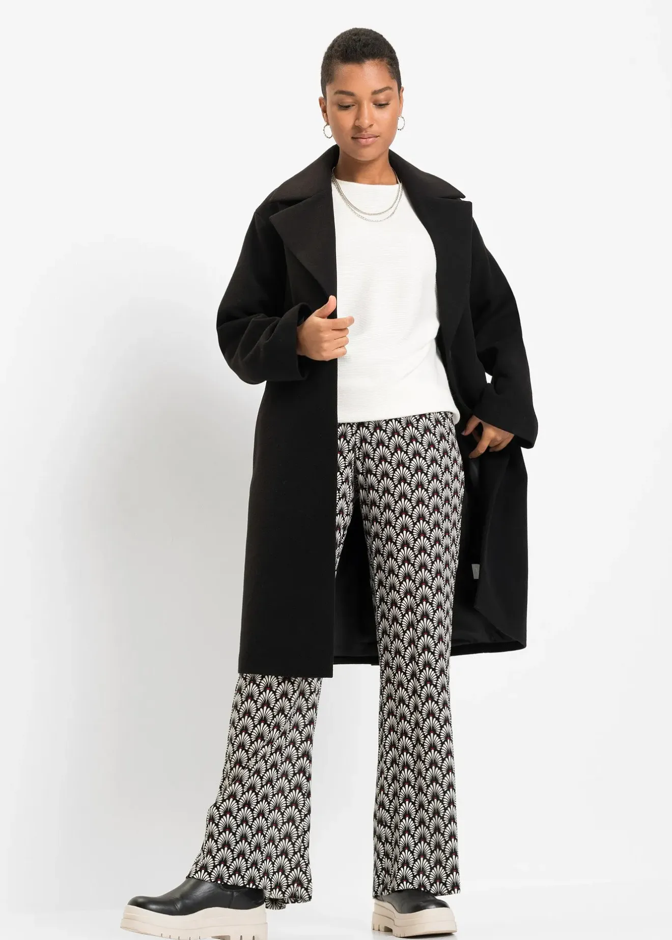 bonprix Pull côtelé oversize|Femme Maille|Pulls & Gilets