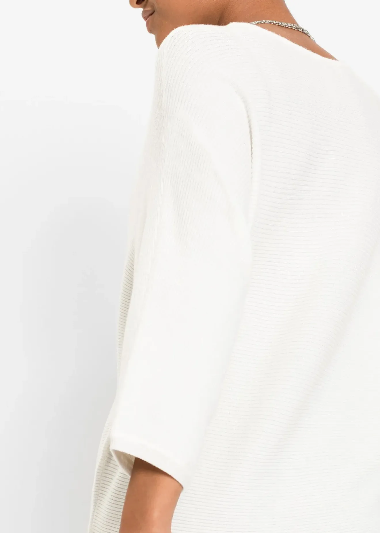 bonprix Pull côtelé oversize|Femme Maille|Pulls & Gilets