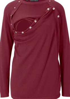 Femme bonprix Femme Enceinte|Pull de grossesse et d’allaitement en fine maille