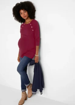 Femme bonprix Femme Enceinte|Pull de grossesse et d’allaitement en fine maille