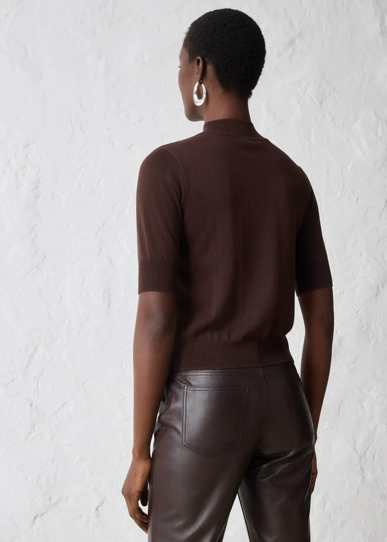 Femme bonprix Maille|Premium|Pull doux à col roulé en laine mélangée