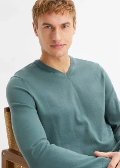 bonprix Pull doux en fine maille|Homme Pulls & Gilets