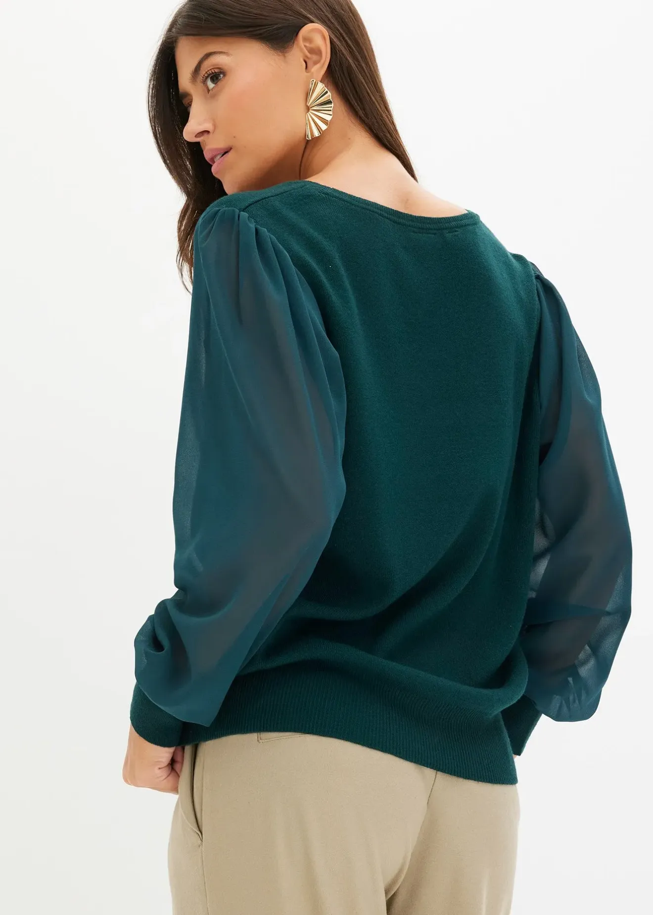 bonprix Pull doux en fine maille de viscose majoritaire|Femme Maille|Pulls & Gilets