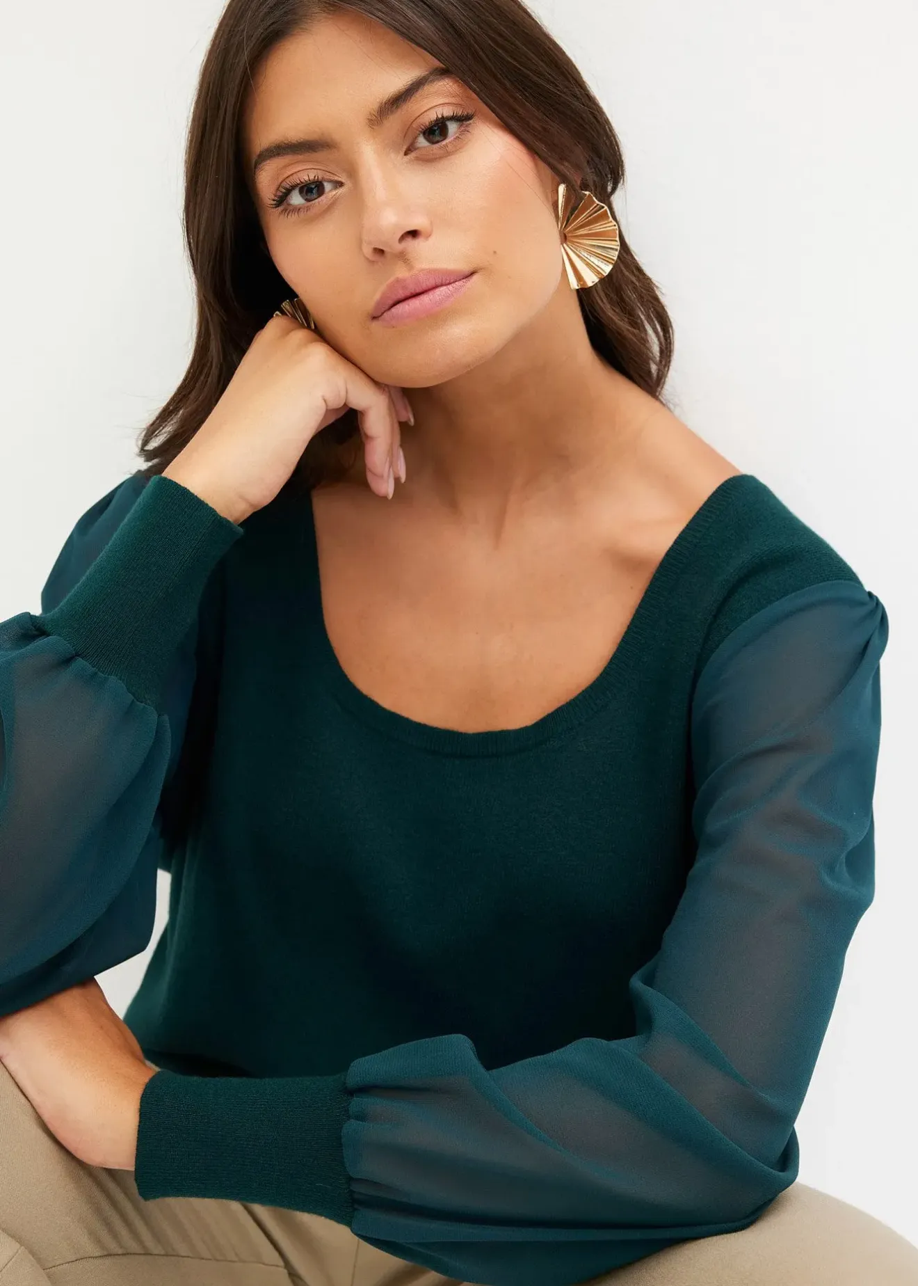 bonprix Pull doux en fine maille de viscose majoritaire|Femme Maille|Pulls & Gilets