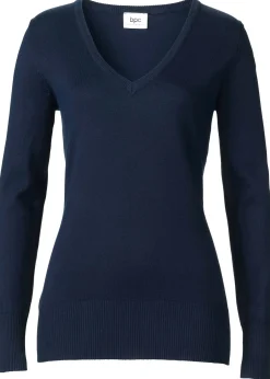 Femme bonprix Maille|Basiques|Pull en fine maille