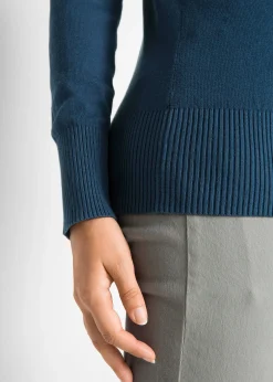 Femme bonprix Maille|Basiques|Pull en fine maille