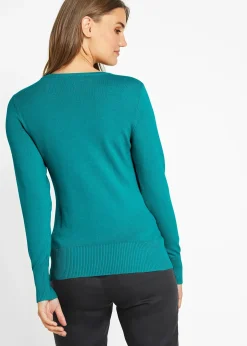 Femme bonprix Maille|Basiques|Pull en fine maille