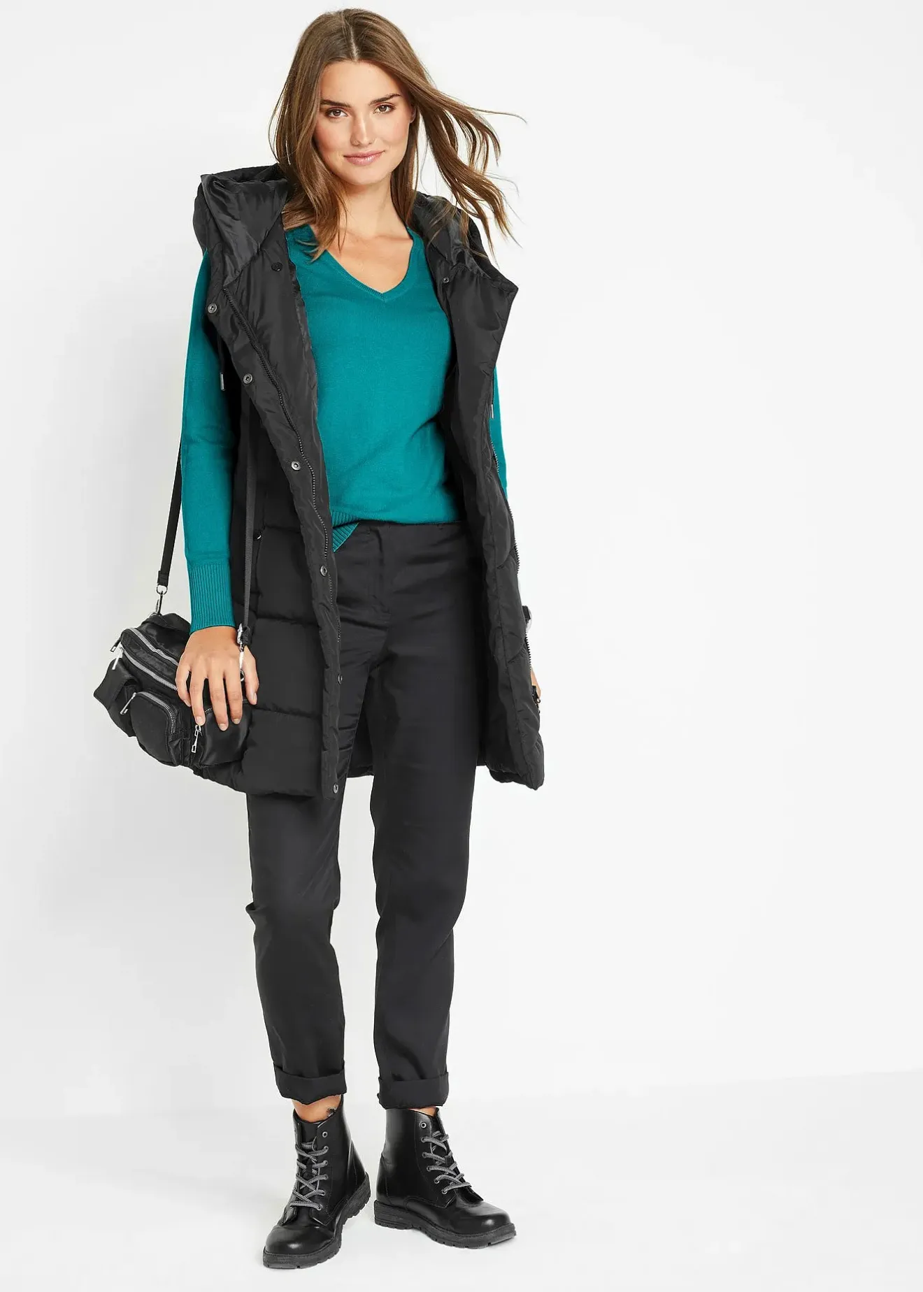 Femme bonprix Maille|Basiques|Pull en fine maille