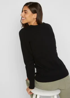 Femme bonprix Maille|Basiques|Pull en fine maille