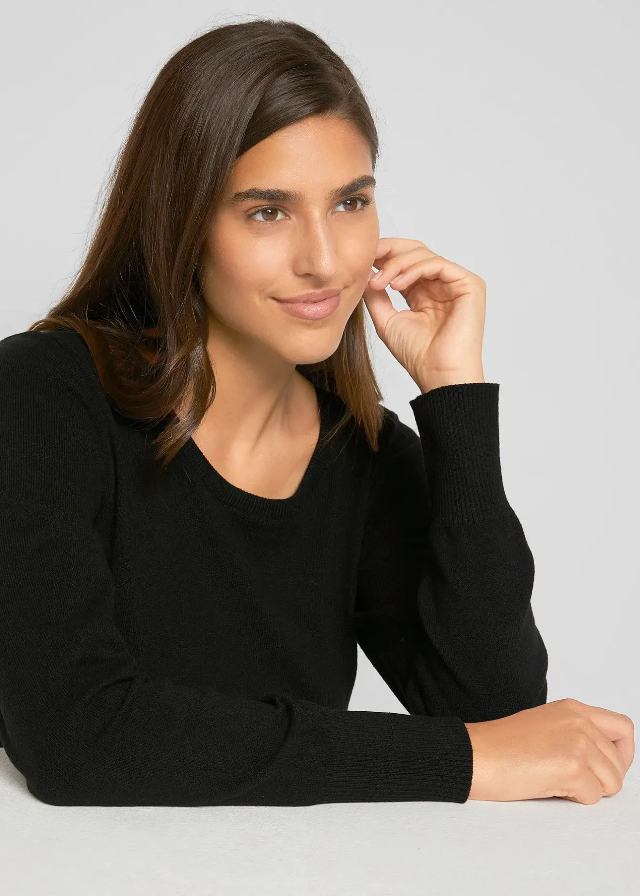 Femme bonprix Maille|Basiques|Pull en fine maille