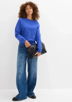 Femme bonprix Maille|Basiques|Pull en fine maille