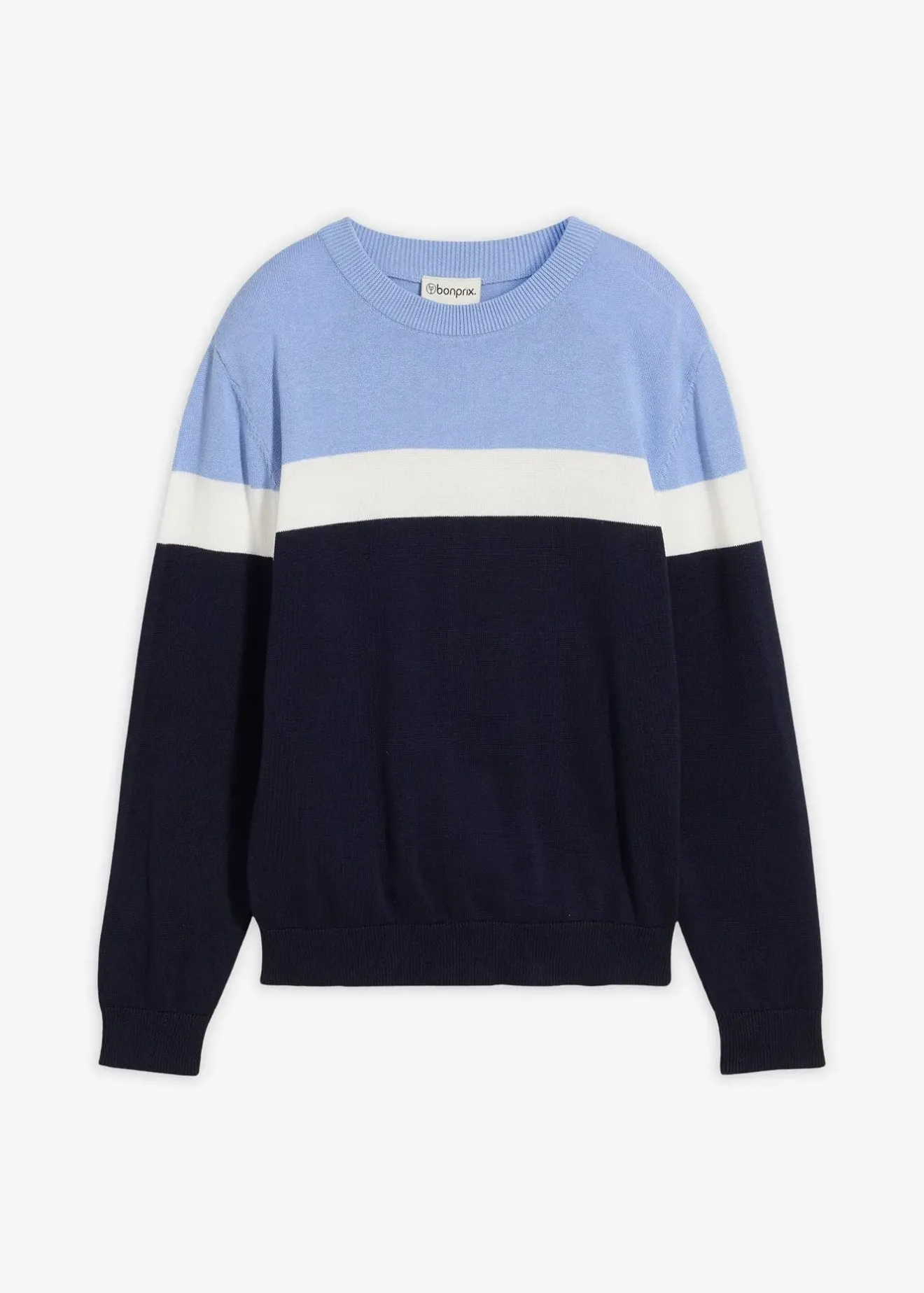 bonprix Pull en fine maille 100% coton|Enfant Vêtements Enfant|Garçons 9-16 Ans·Pulls & Sweats