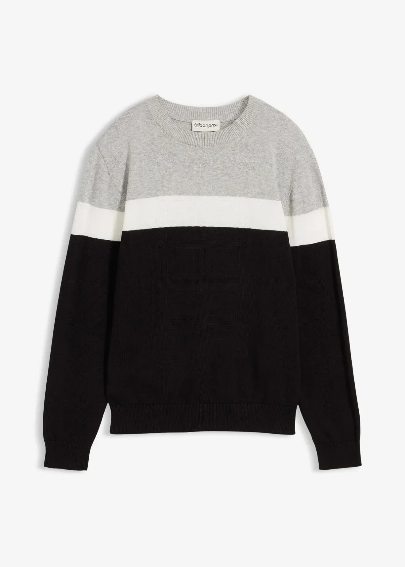 bonprix Pull en fine maille 100% coton|Enfant Vêtements Enfant|Garçons 9-16 Ans·Pulls & Sweats