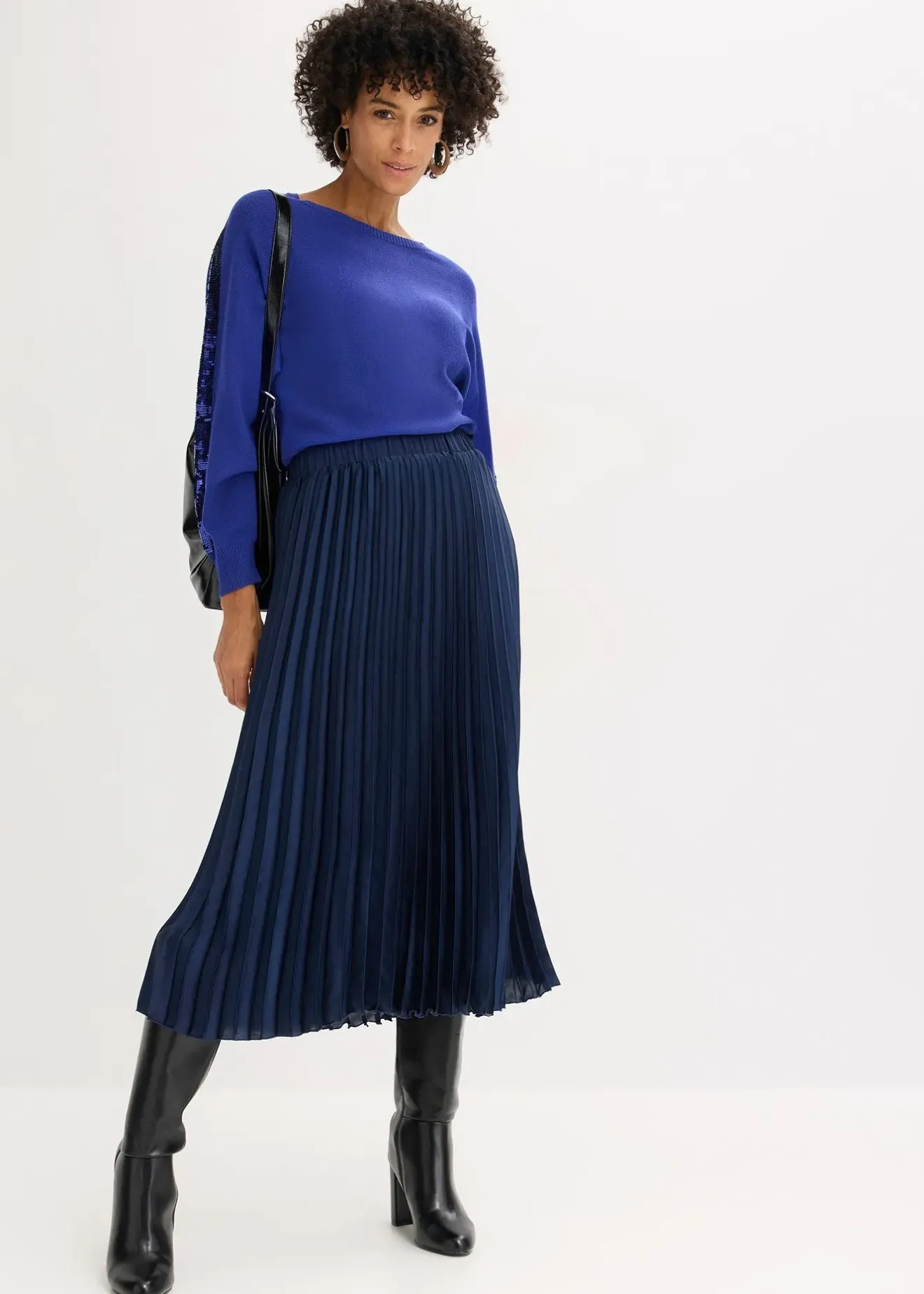 bonprix Pull en fine maille à sequins|Femme Maille|Pulls & Gilets