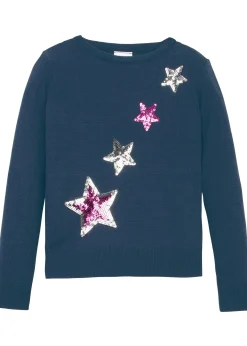 Enfant bonprix Vêtements Enfant|Filles 9-16 Ans·Pulls & Sweats|Pull en fine maille à sequins