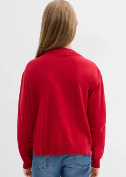 bonprix Pull en fine maille avec détail nœud|Enfant Vêtements Enfant|Filles 9-16 Ans·Pulls & Sweats