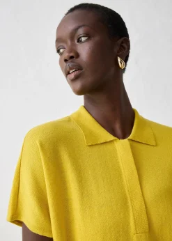 bonprix Pull en fine maille avec col polo|Femme Maille|Premium