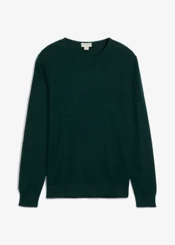 bonprix Pull en fine maille avec laine mérinos|Homme Pulls & Gilets