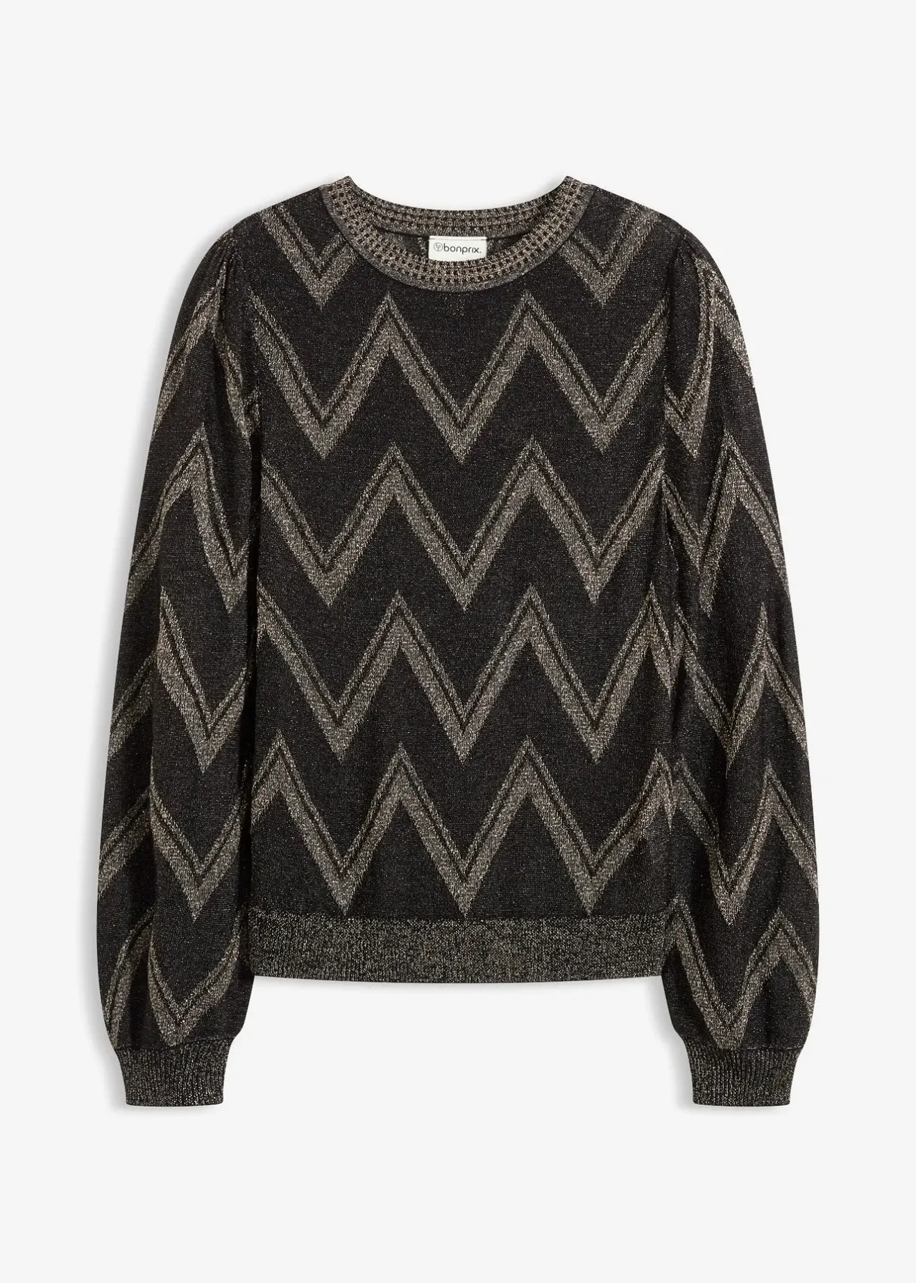 Femme bonprix Maille|Pulls & Gilets|Pull en fine maille brillante