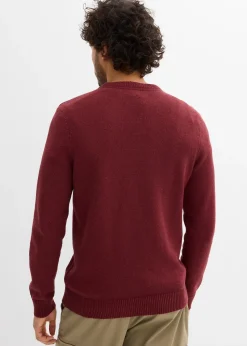 Homme bonprix Pulls & Gilets|Pull en fine maille, coton recyclé majoritaire