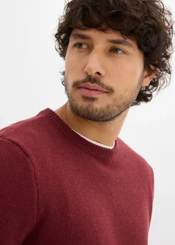 Homme bonprix Pulls & Gilets|Pull en fine maille, coton recyclé majoritaire