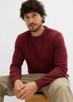 Homme bonprix Pulls & Gilets|Pull en fine maille, coton recyclé majoritaire