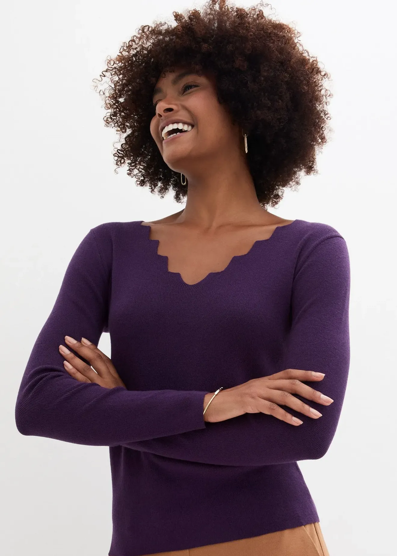 Femme bonprix Maille|Pulls & Gilets|Pull en fine maille douce