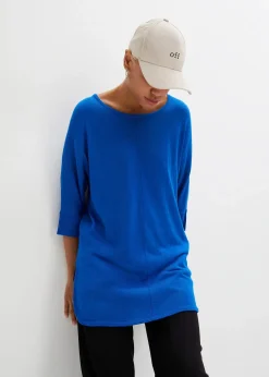 Femme bonprix Maille|Pulls & Gilets|Pull en fine maille manches 3/4