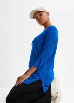 Femme bonprix Maille|Pulls & Gilets|Pull en fine maille manches 3/4