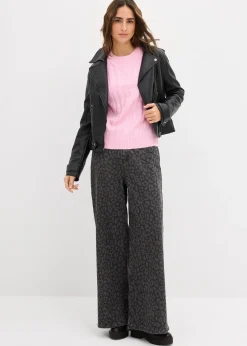 bonprix Pull en grosse maille à motif torsadé|Femme Maille|Pulls & Gilets