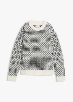 bonprix Pull en grosse maille avec laine|Femme Maille|Pulls & Gilets