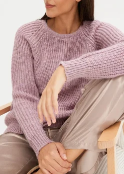 bonprix Pull en grosse maille avec fil brillant|Femme Maille|Pulls & Gilets