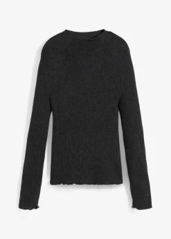 Femme bonprix Maille|Premium|Pull en laine mérinos