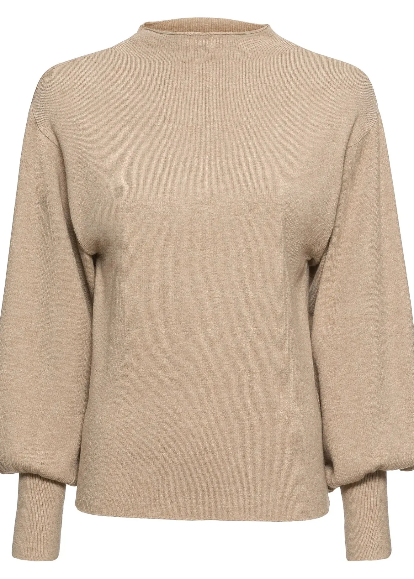 bonprix Pull en maille à manches ballon|Femme Maille|Pulls & Gilets