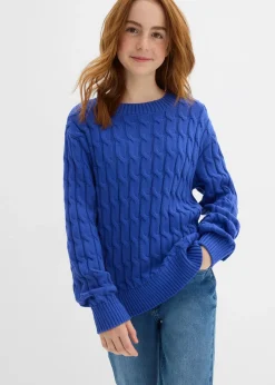 Enfant bonprix Vêtements Enfant|Filles 9-16 Ans·Pulls & Sweats|Pull en maille torsadée